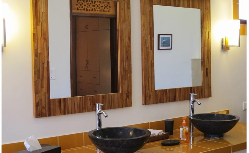 Handgemaakte houten spiegellijsten