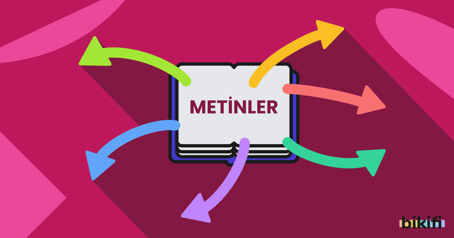 Metinlerin Sınıflandırılması