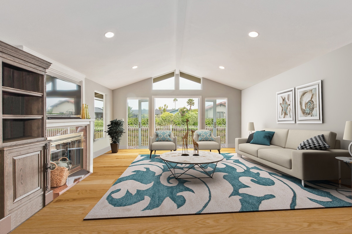 Photo of home after HomePrint⢠virtual staging