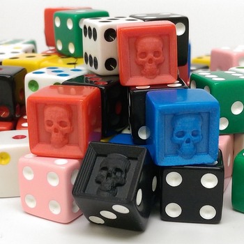 Picture of CNC Skull Dice project