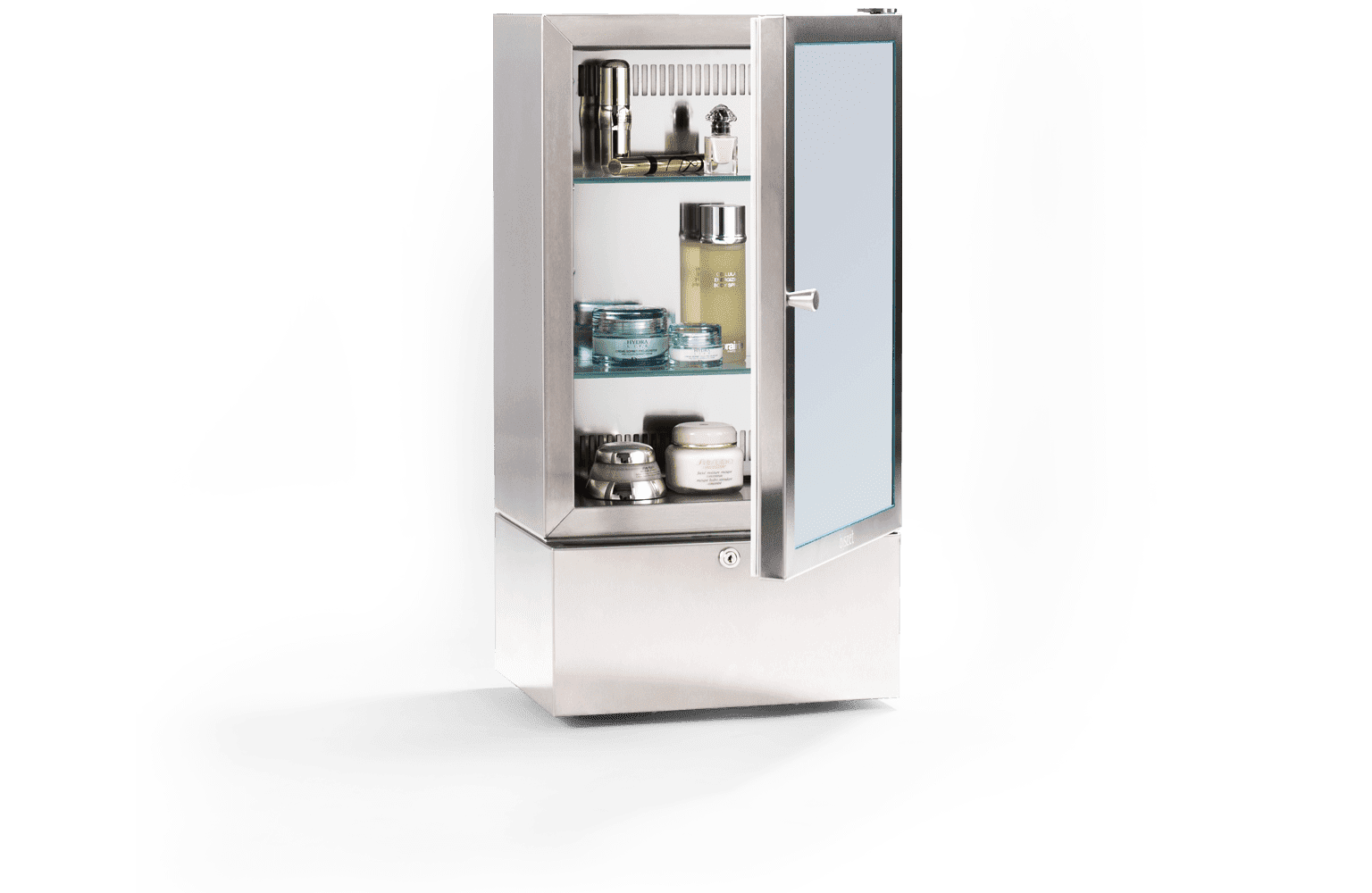 Biszet Design cosmetics cooler for high quality skin care products