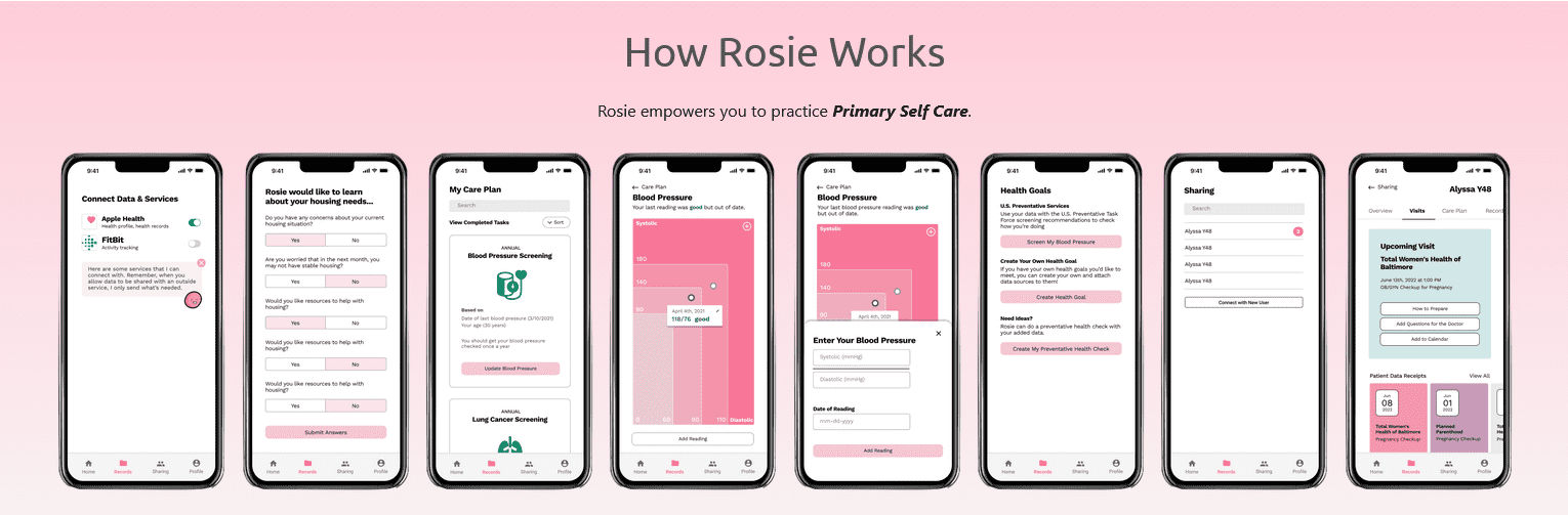 Rosie: The Open Source Personal Health Record