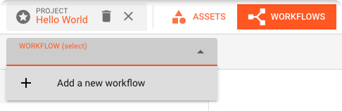 Creating a Workflow (Workflow Configuration)
