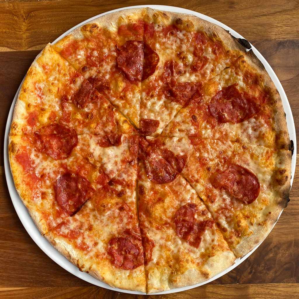 pizza: salame piccante