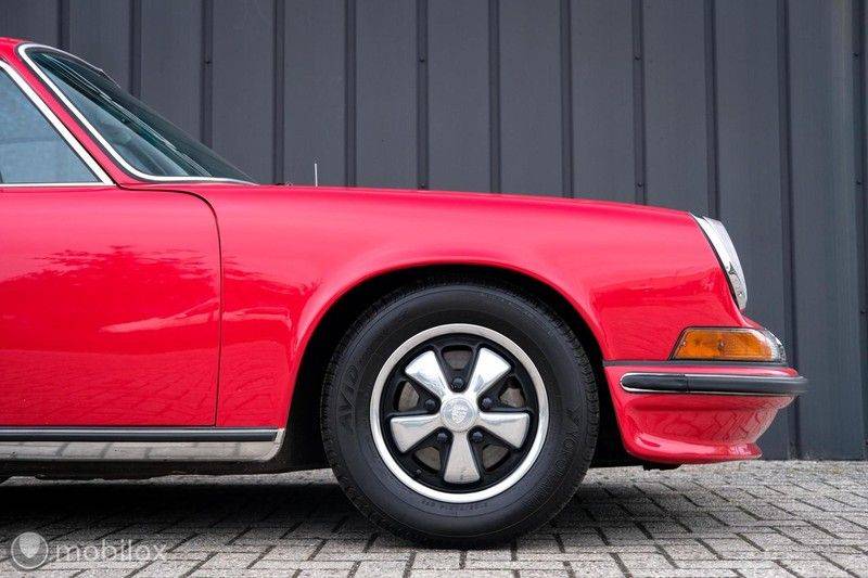 Porsche 911 T 1969 | Dogleg | Bahia-rot | Fuchs afbeelding 8