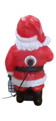 Santa with Lantern photo