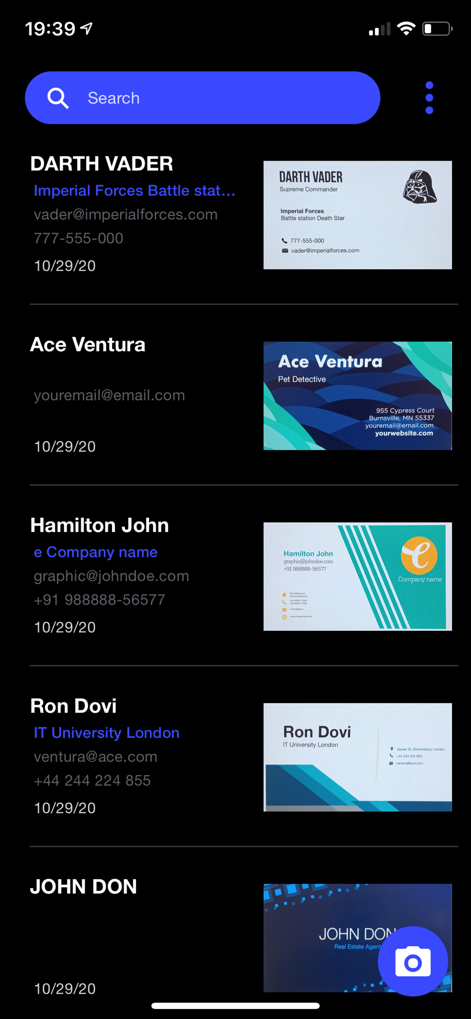How to Scan Business Cards into Salesforce Covve