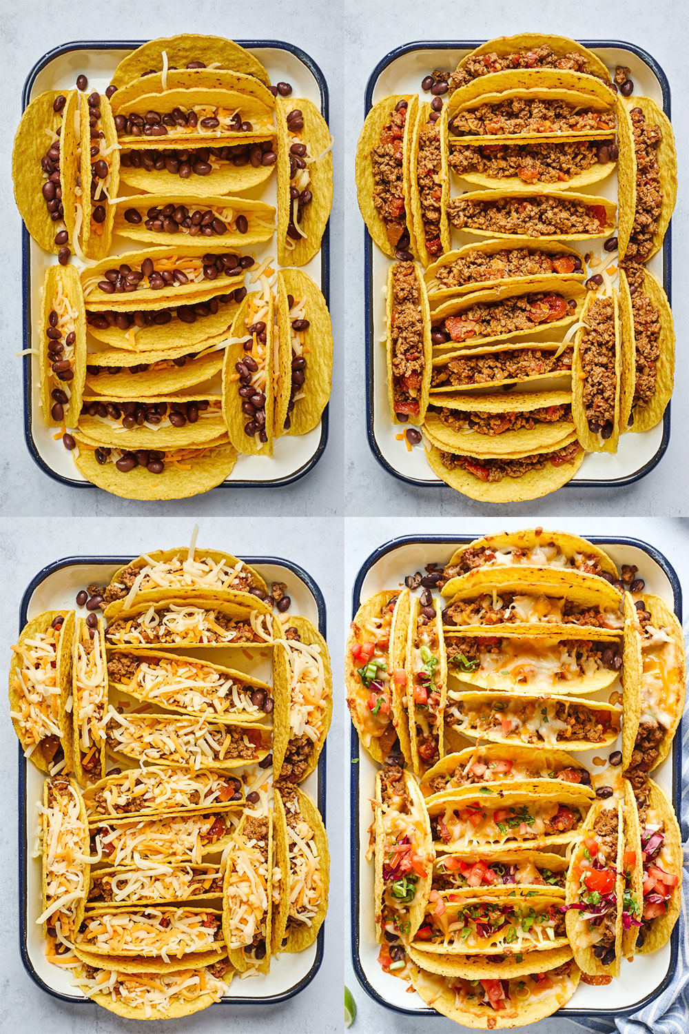 Cheesy Baked Tacos