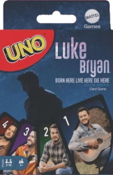 Luke Bryan: Born Here Live Here Die Here Uno Cards