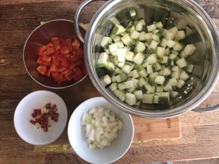 courgette soup ingredients