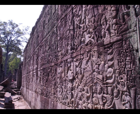 Cambodia Angkor Walls 6