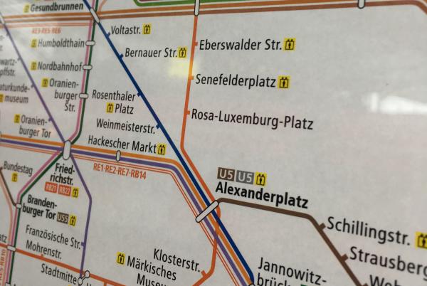Berlin Underground Map