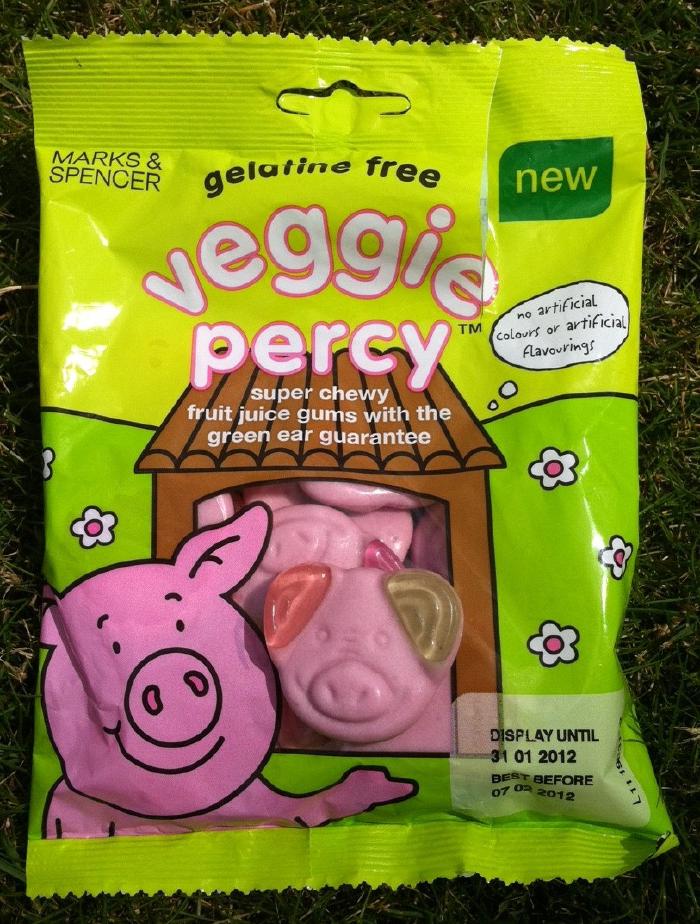 Marks and Spencer Veggie Percy Pigs