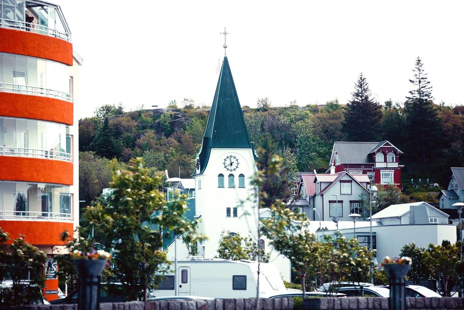 Kirche, Hafnarfjördur, Island