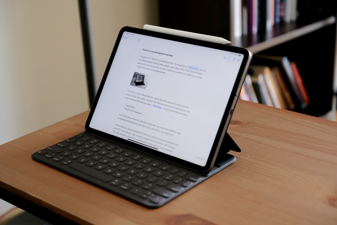 Writing a blog post with Ulysses and Smart Keyboard