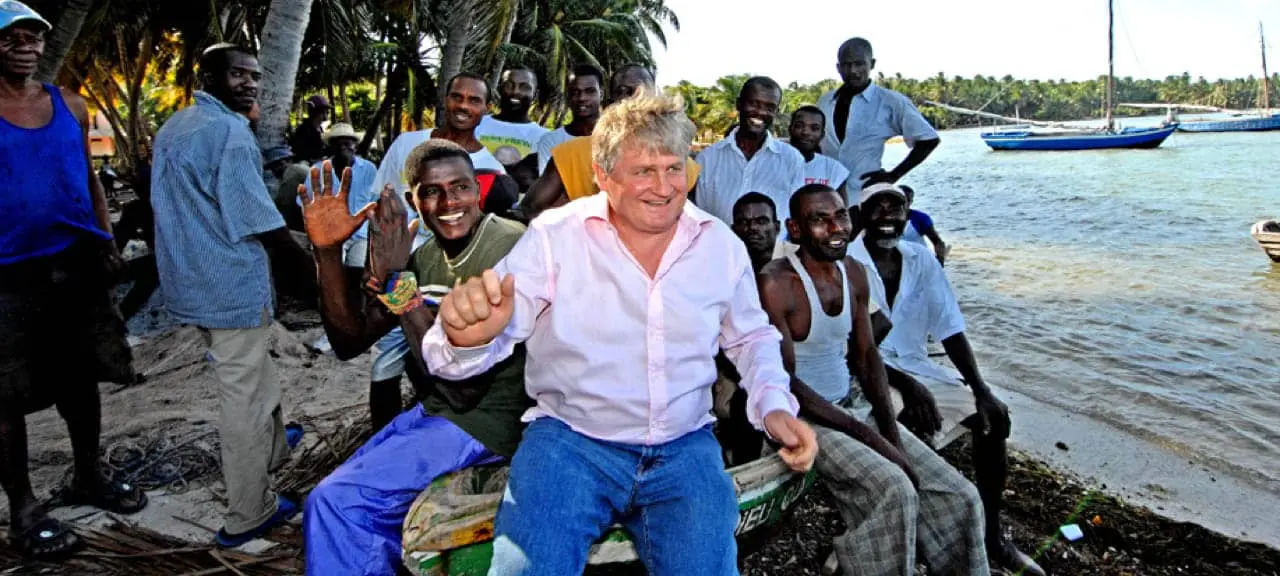 Denis O’Brien in Haiti