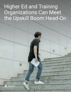 Higher Ed and Training Organizations Can Meet the Upskill Boom Head-On Cover