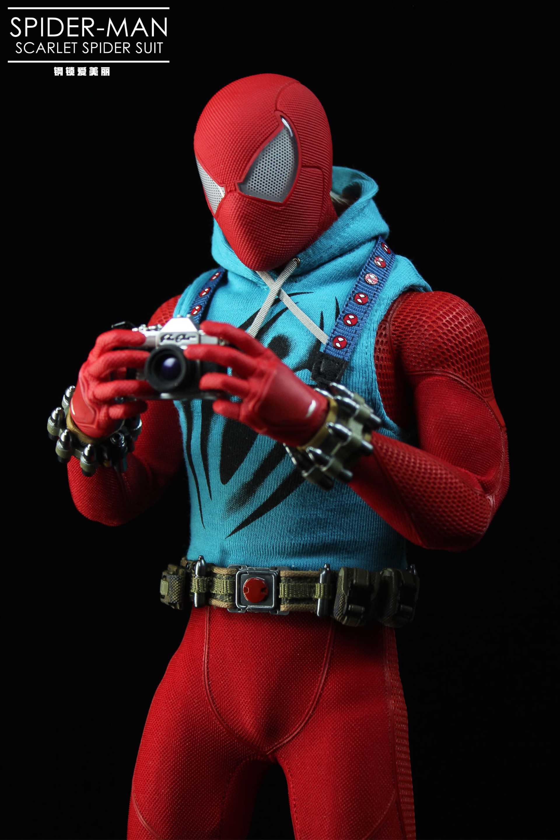 Spider-Man Video Game Masterpiece Scarlet Spider Suit