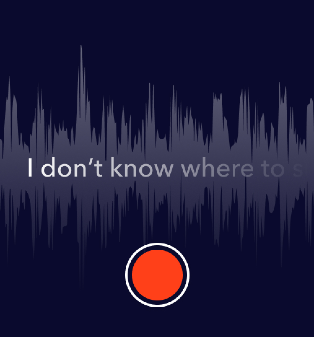 Waveform and text: I don’t know where to s…