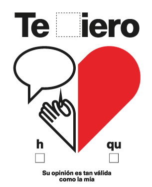 carteles campaña elijo querer