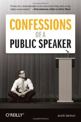 Confessions of a Public Speaker Cover