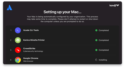 Setting up your Mac screen