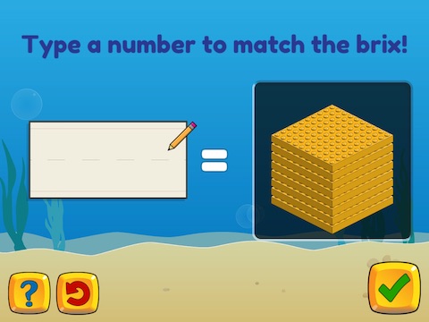 Brix and Base 10: Numbers 100 to 900 are made up of a number of 100's Math Game