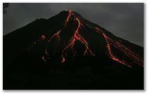 Arenal Volcano Eruption Journal - October 31st, Halloween Eruption