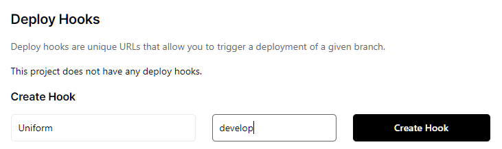 Vercel deploy webhook