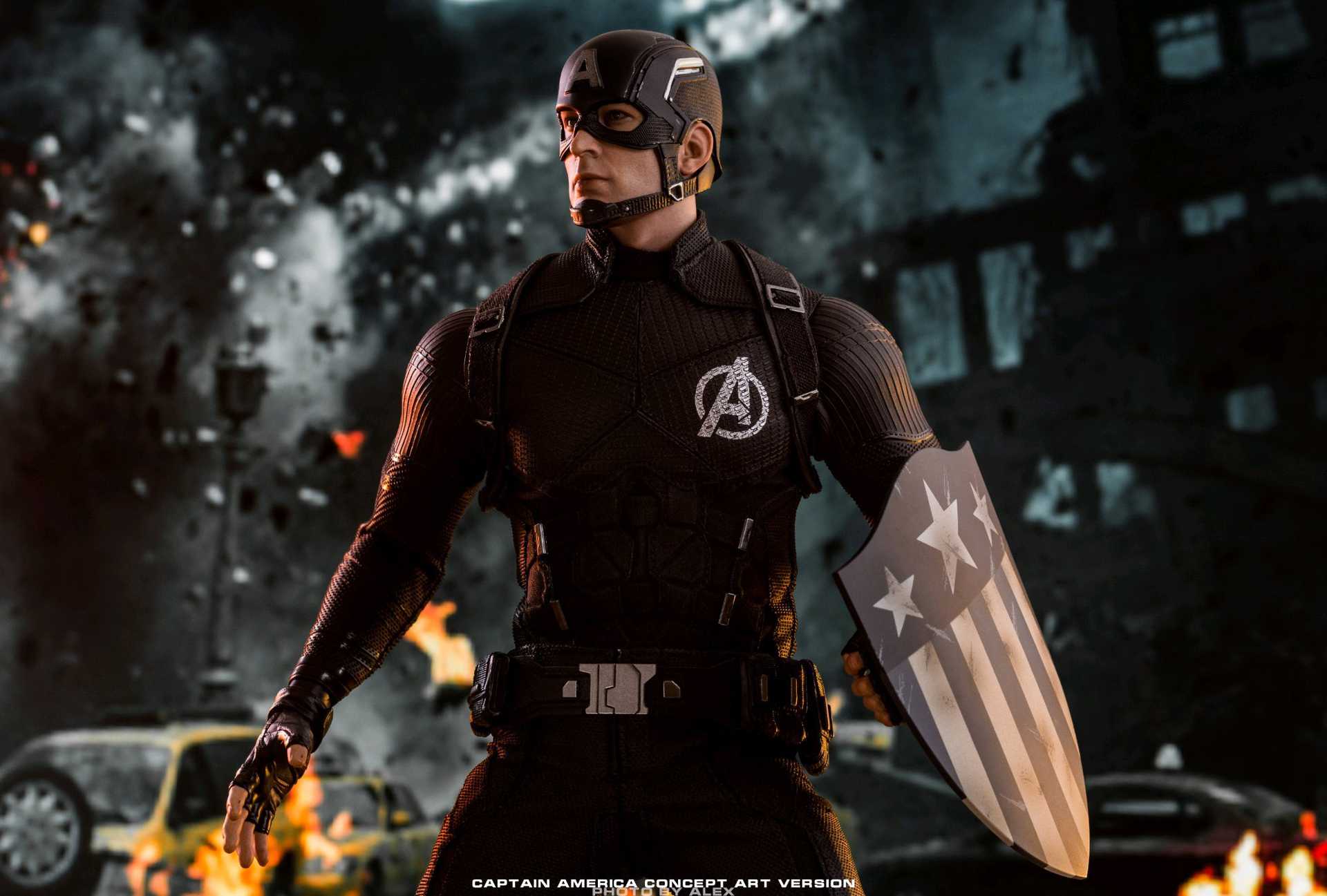 Hot Toys Captain America Concept Art Version