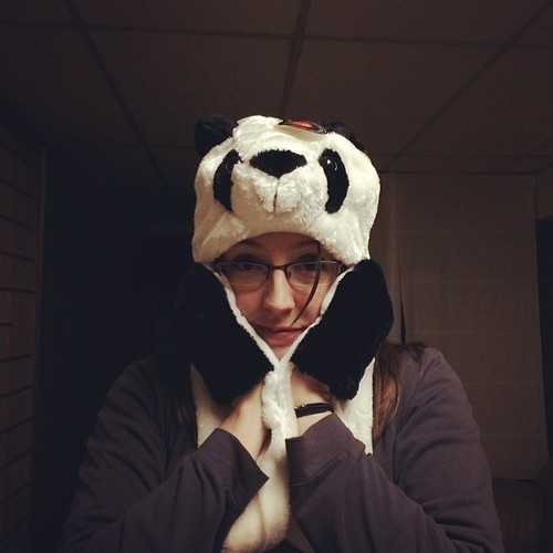 The funny hats helped