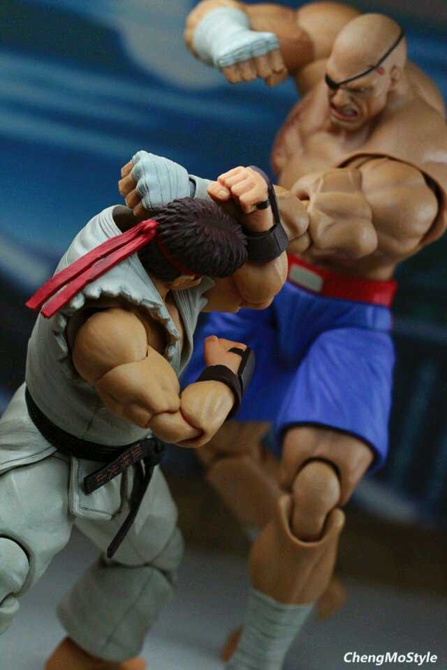 「ChengMoStyle」Street Fighter II - Ryu VS Sagat