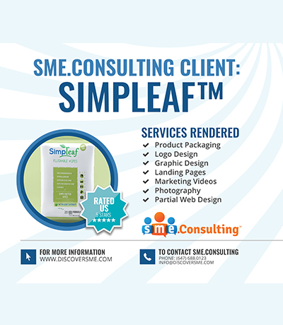 Simpleaf™ - SME.Consulting branding client