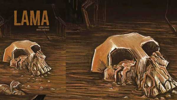 capa de Lama de Rodrigo Ramos e Marcel Bartholo