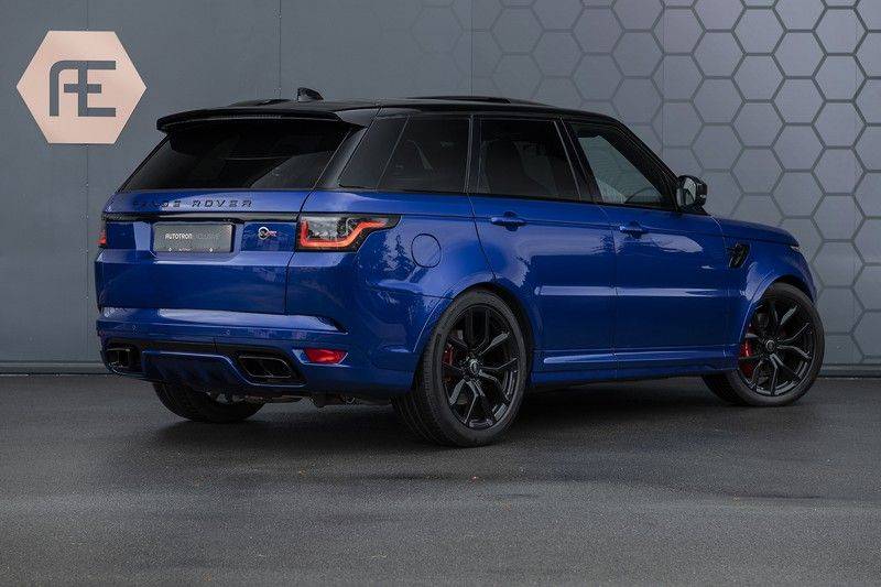 Land Rover Range Rover Sport SVR 5.0 V8 SC ESTORIL BLUE afbeelding 6