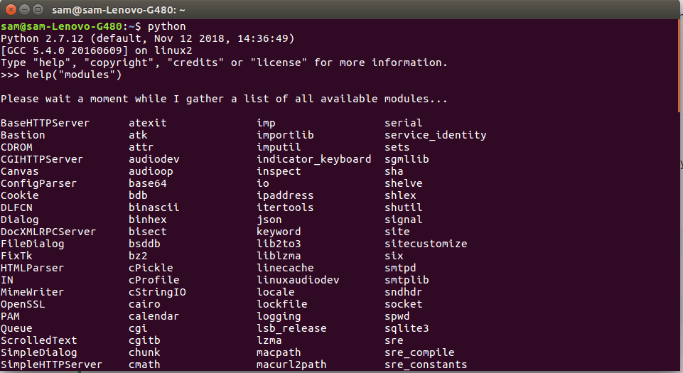 How To Check Installed Modules In Python 