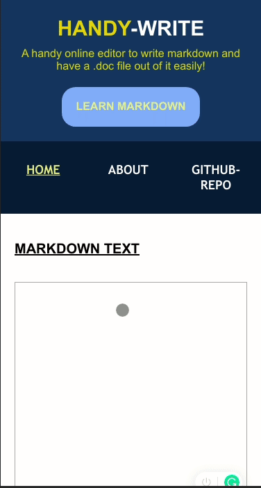 HandyWriter