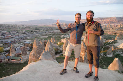 Auf dem Sunset Point