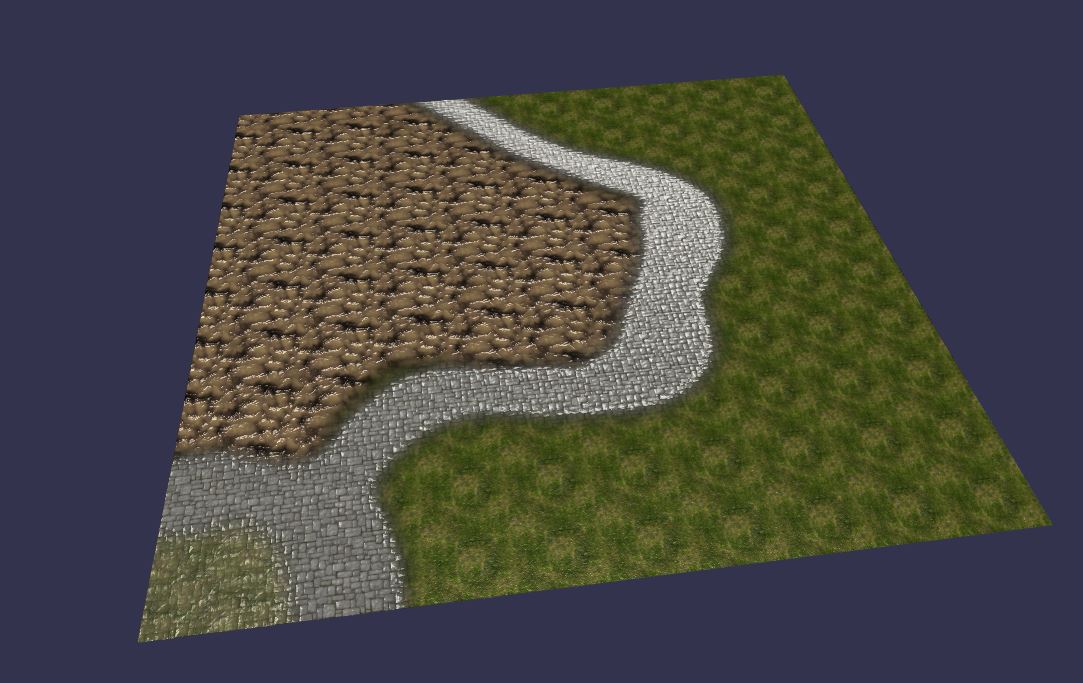 How to create a multiple textured terrain Questions three.js forum