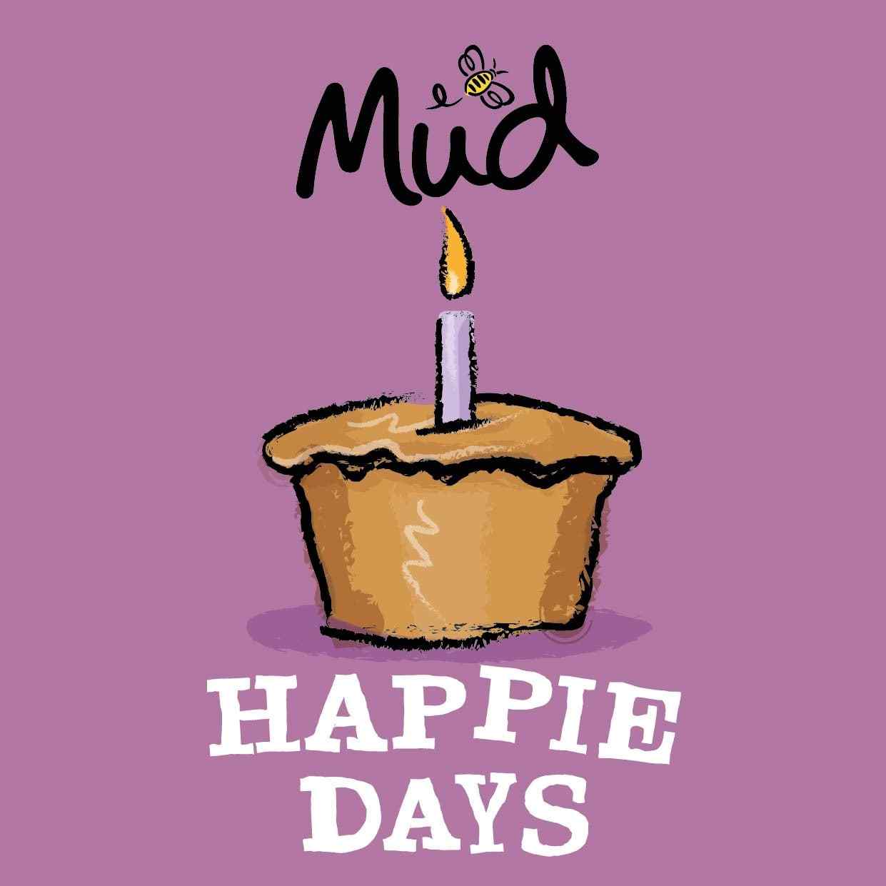 Happie Days Birthday Card