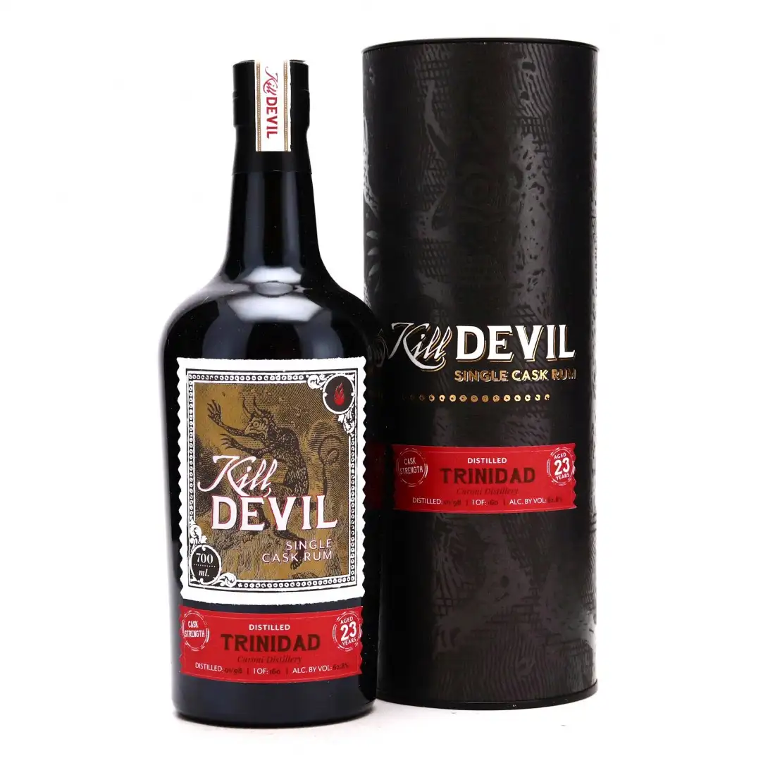Image of the front of the bottle of the rum Kill Devil (The Whisky Barrel) HTR