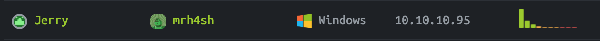 HackTheBox Jerry Scope