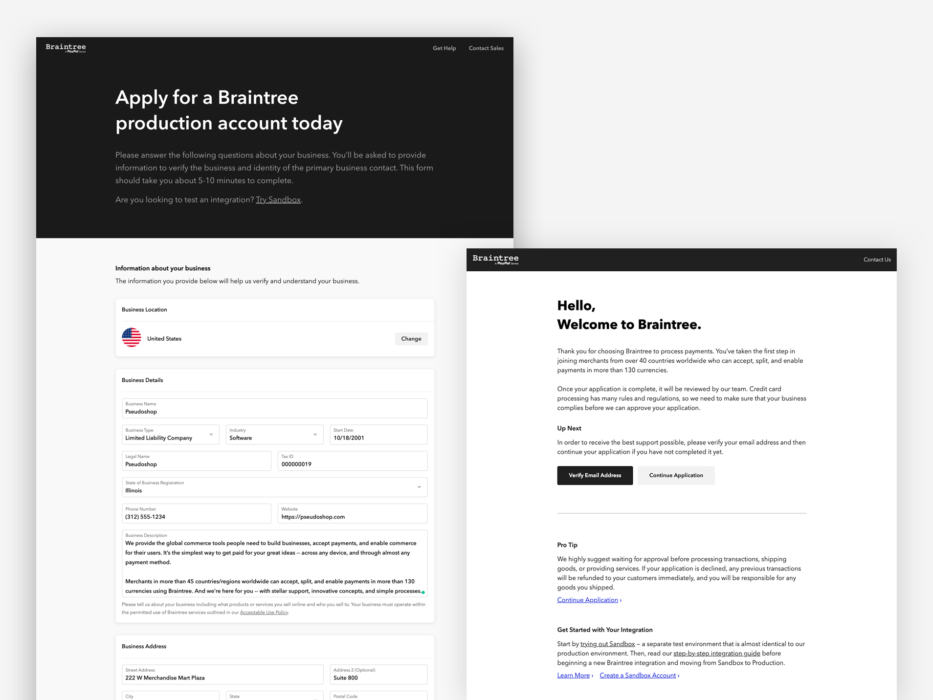 Unified Merchant Intake and Onboarding