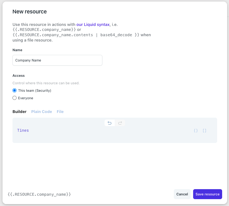 Sharing A Resource