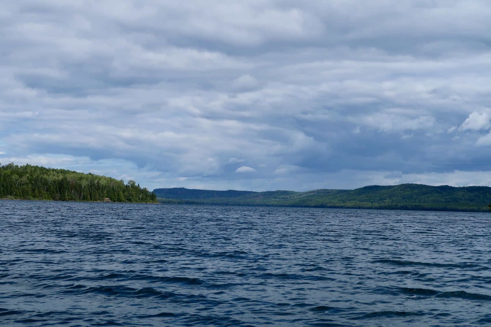 Views from paddling on North Lake