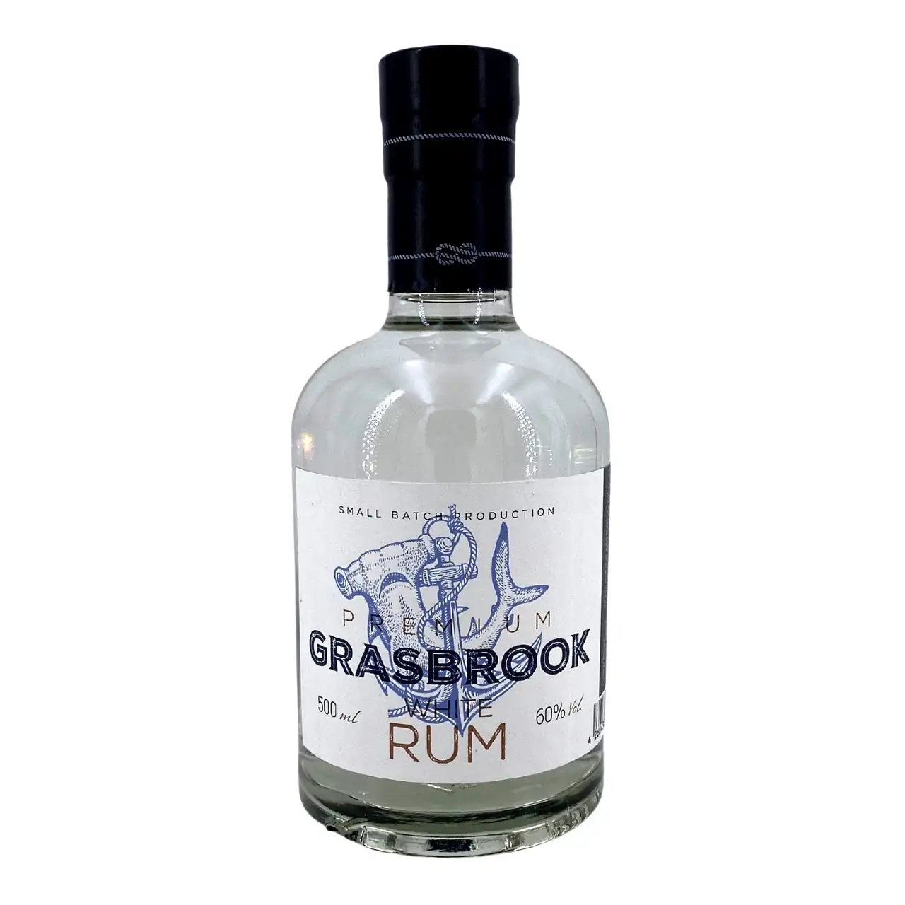 Image of the front of the bottle of the rum Grasbrook White