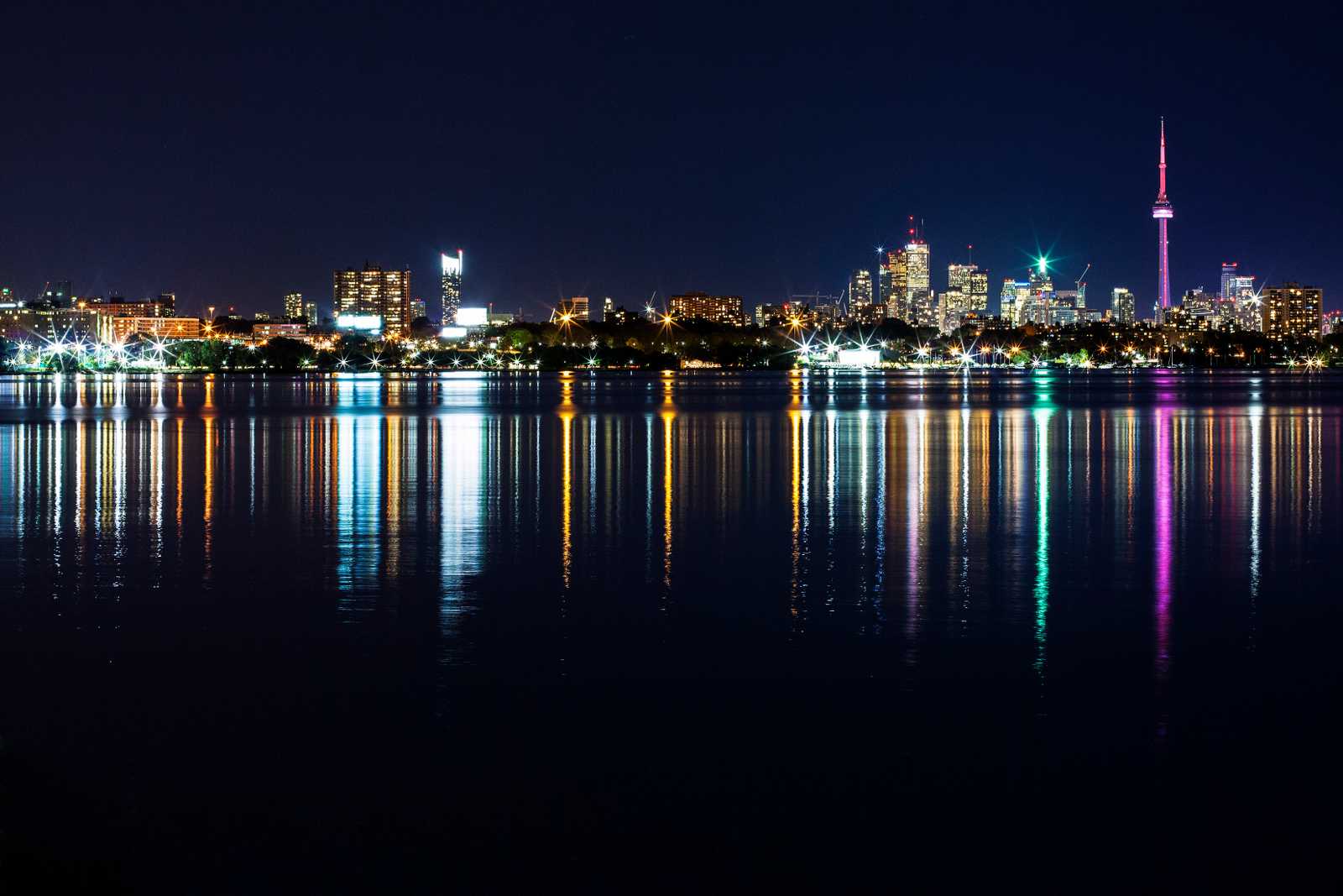 Toronto Skyline At Night - 