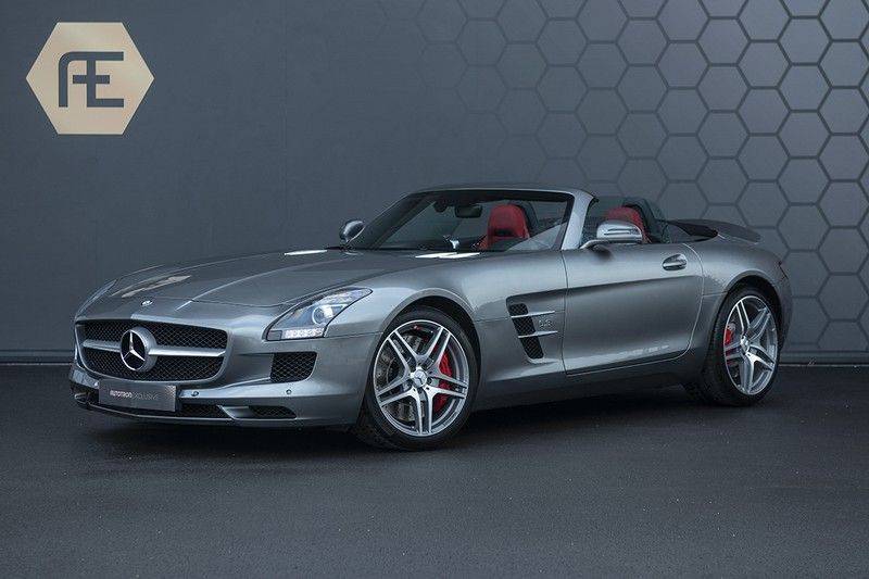 Mercedes-Benz SLS Roadster 6.3 AMG Carbon Pack + MIDDLE GRAY HIMALAYAS + Full Carbon Motor afdekking afbeelding 1