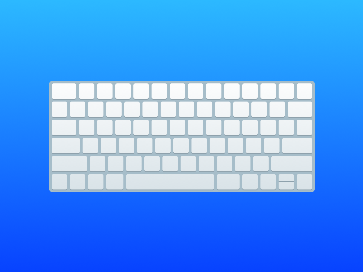 Apple Magic Keyboard Illustration