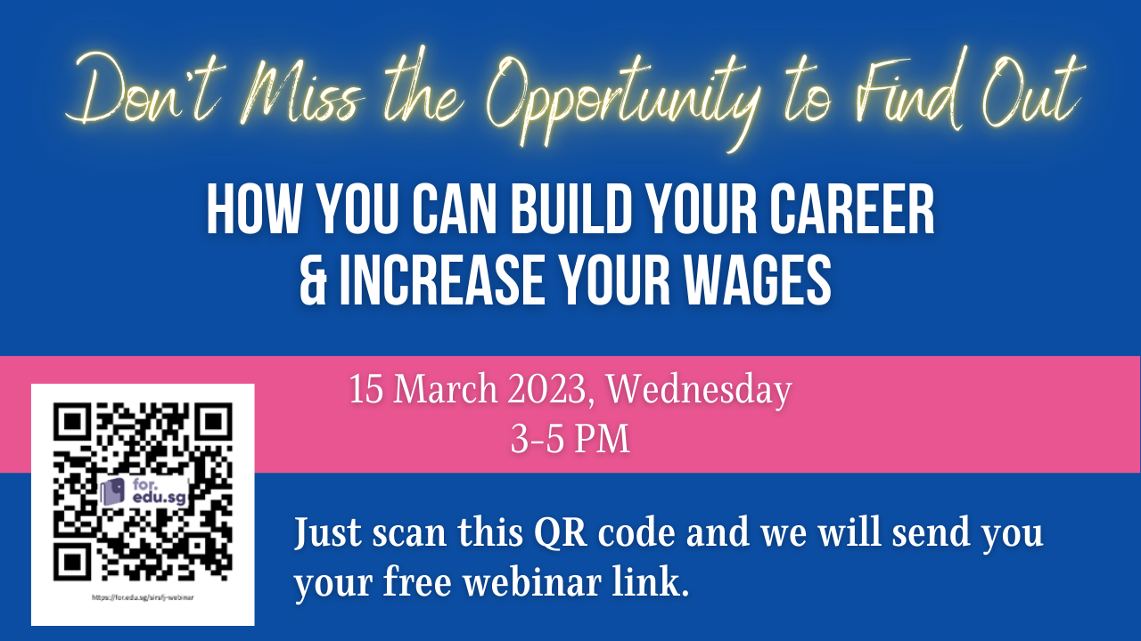 SIRS x Fastjobs webinar - 15 Mar 2023 - Don't Miss The Opportunity